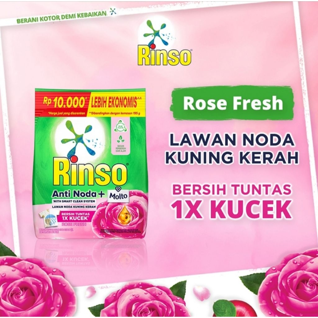 Rinso Detergen bubuk anti noda