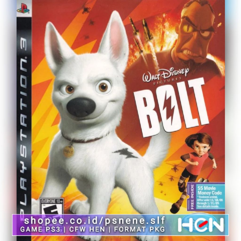 GAME PS3 DISNEY BOLT VIDEO GAME
