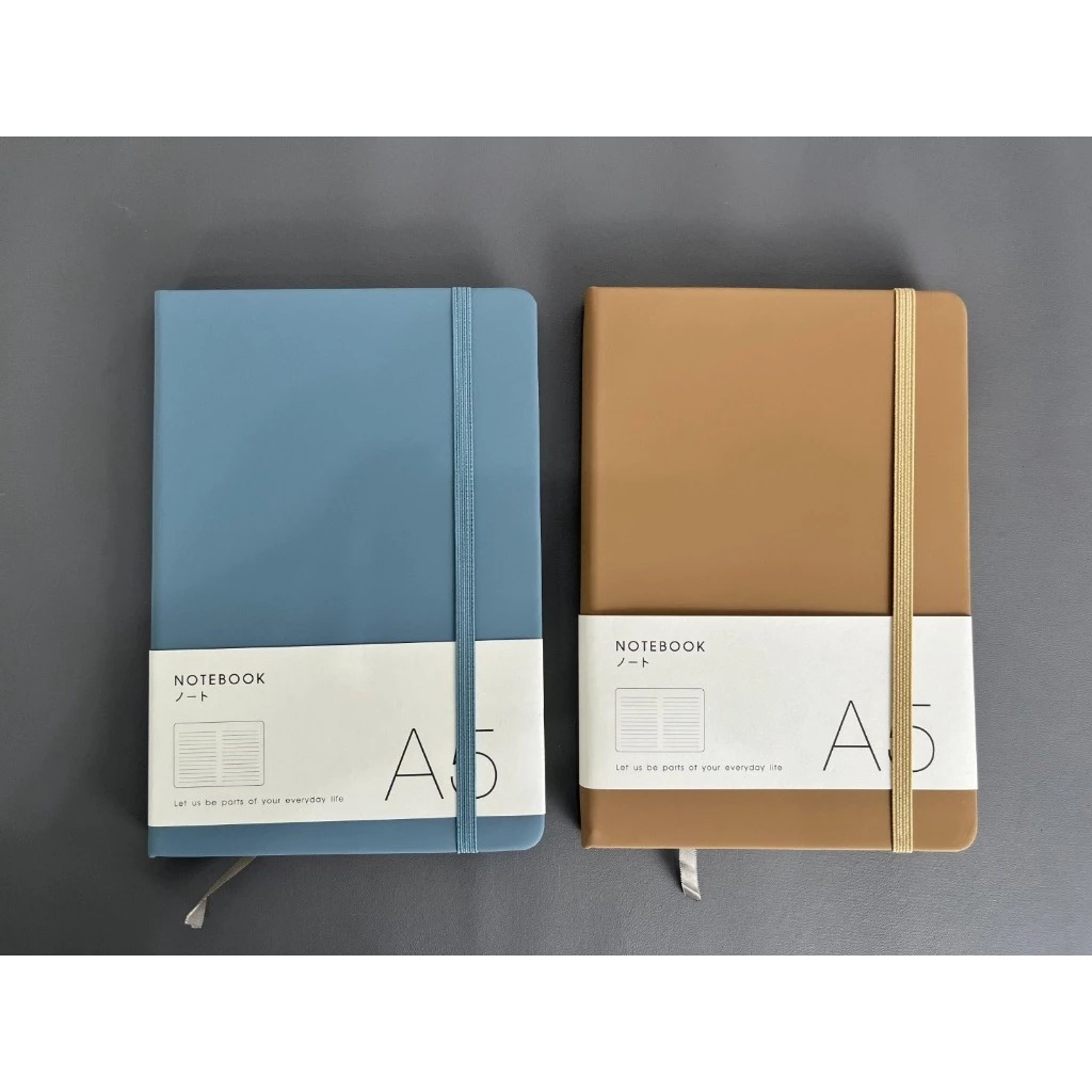 

DICAI - BUKU CATATAN /BUKU AGENDA / NOTE BOOK A5 160-25 POLOS WARNA H.COVER TALI