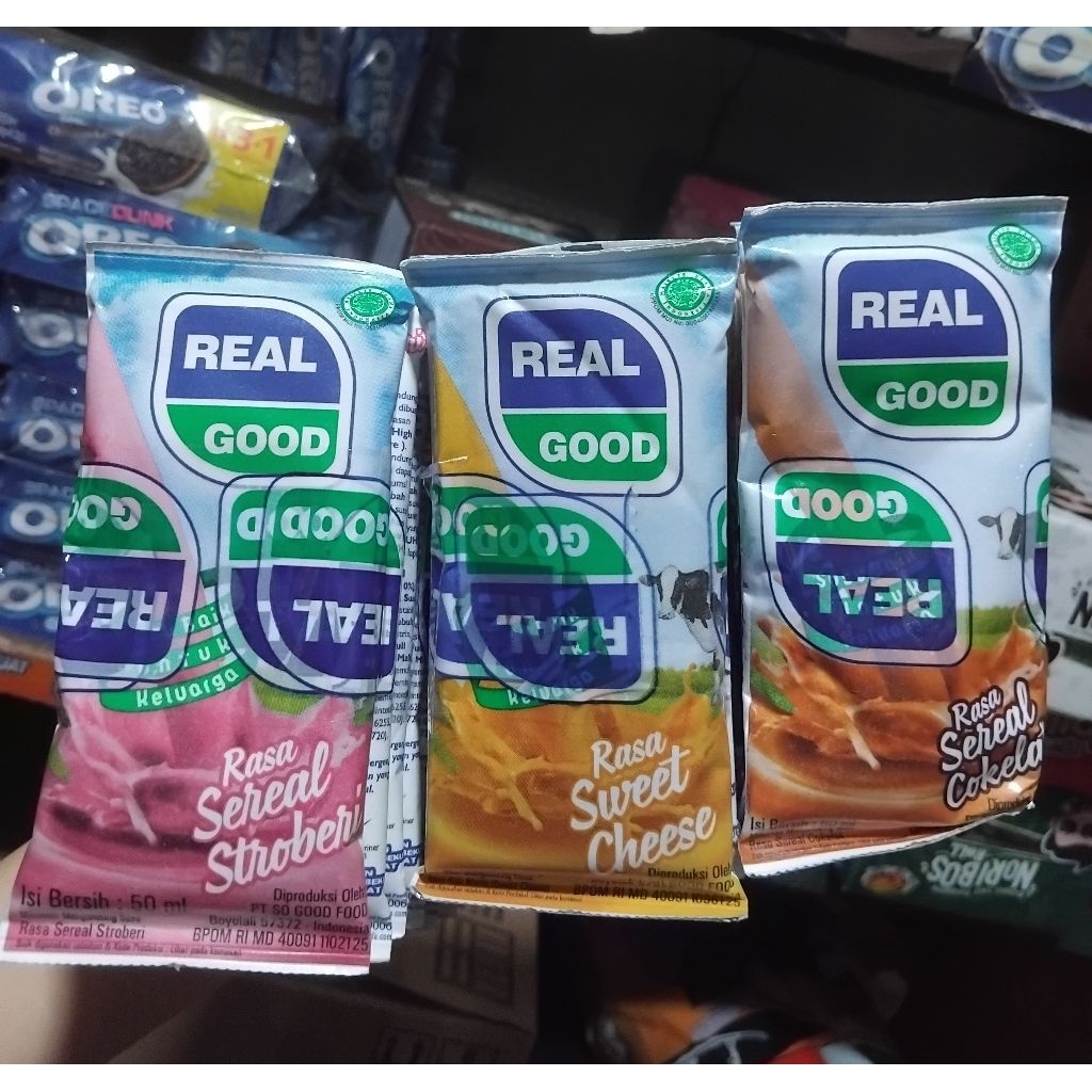 

Susu Real Good Aneka Rasa (isi 10)