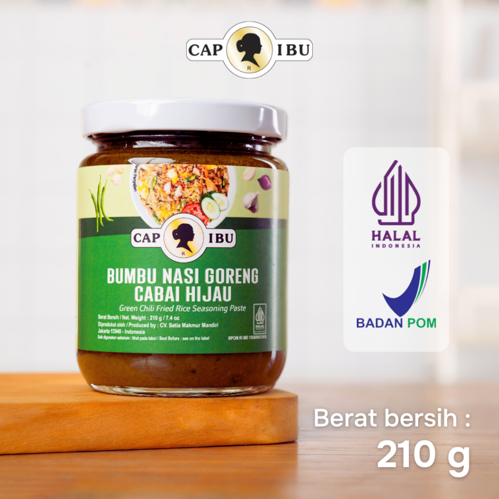 

CAP IBU Bumbu Nasi Goreng Cabai Hijau