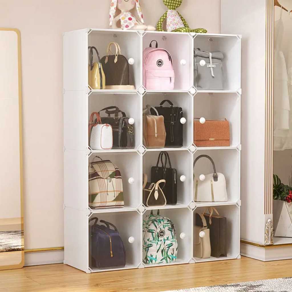 Lemari Plastik Susun Lemari Susun Plastik Lemari Tas Tertutup Lemari Plastik 3 Susun Lemari Tas Este