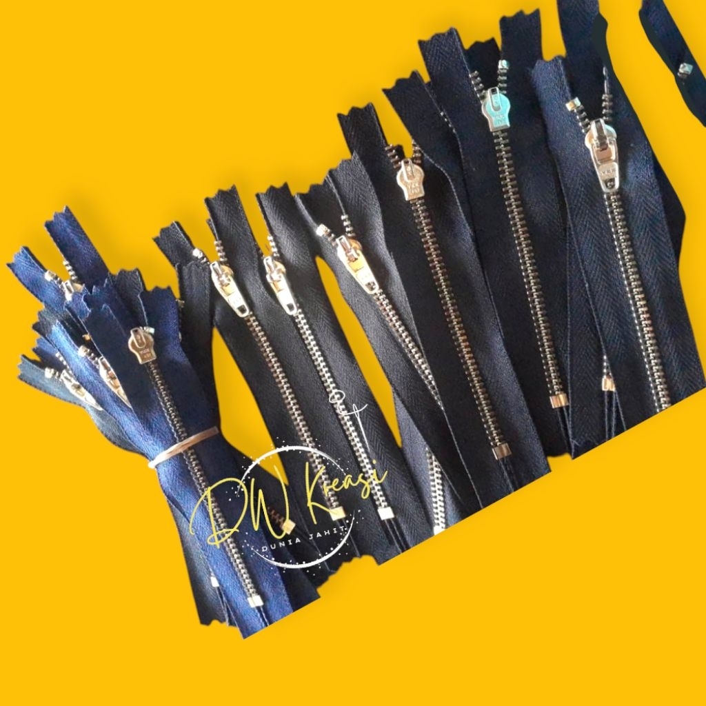 Resleting celana jeans