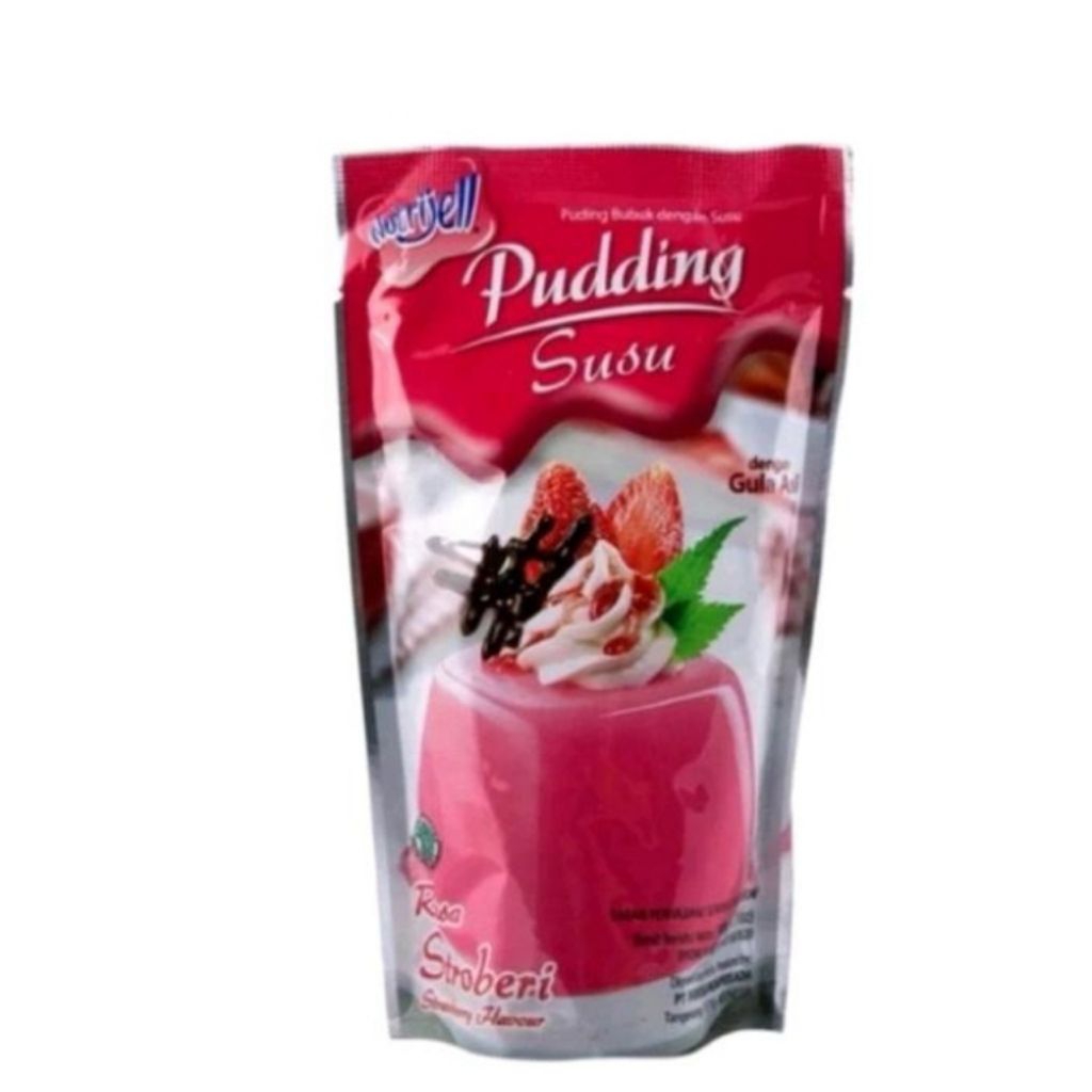 

nutrijell puding susu stroberi 125 gram