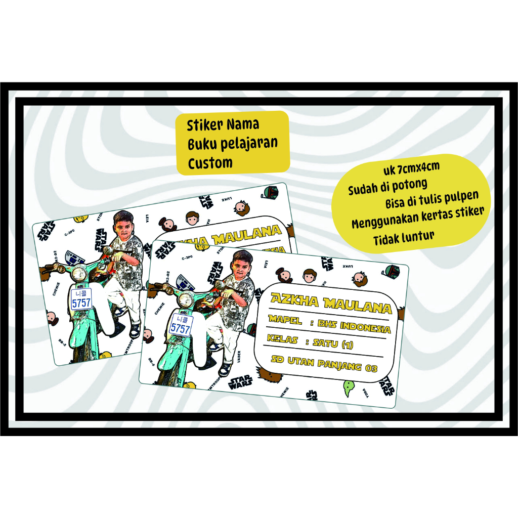 

Stiker Buku Pelajaran