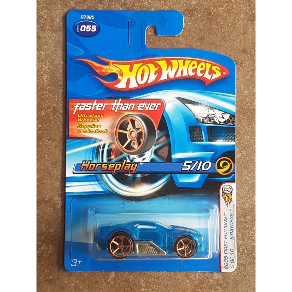 Hotwheels Horseplay FTE Base Besi (Jago Balap)