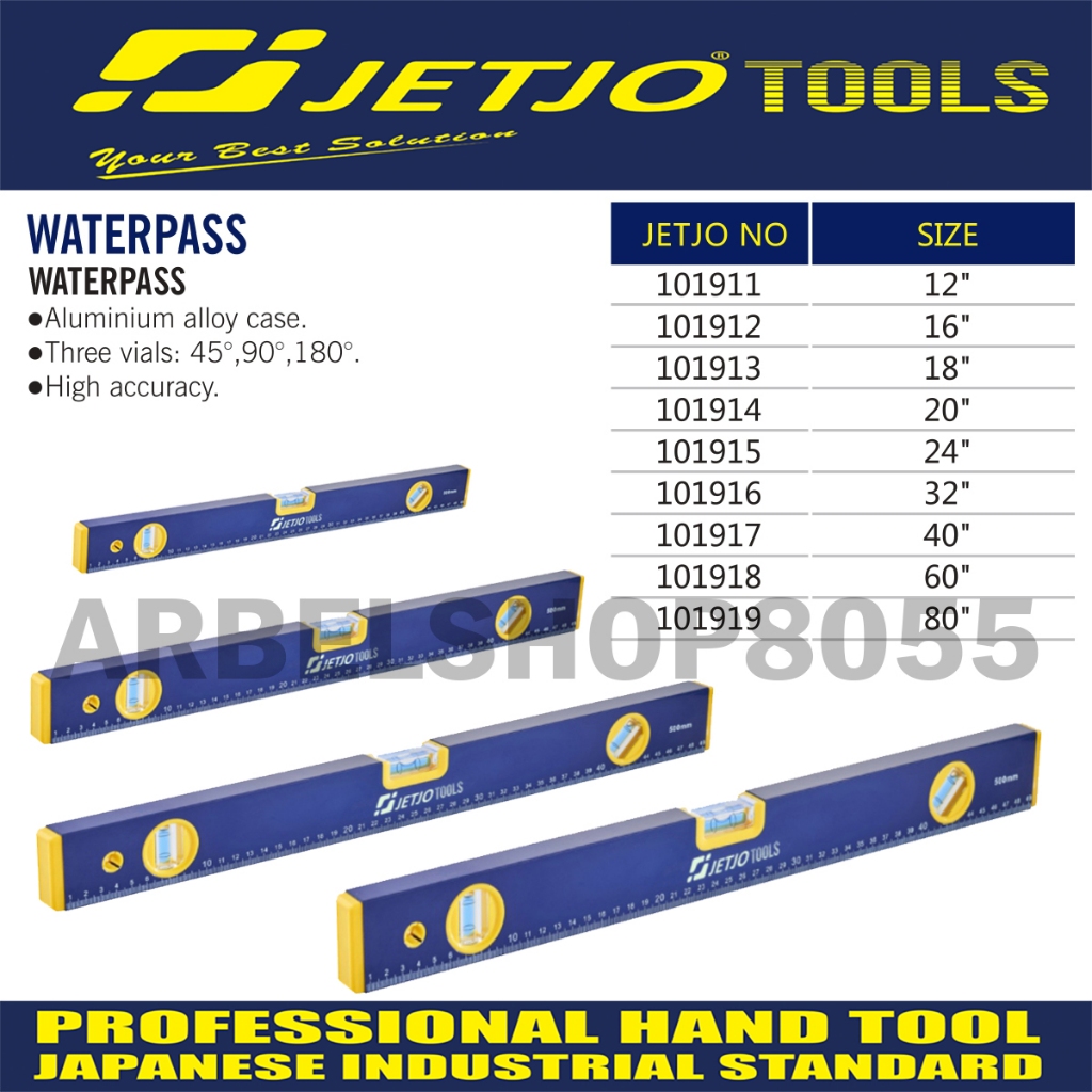 

WATERPASS ORIGINAL PRODUK JETJO TOOLS
