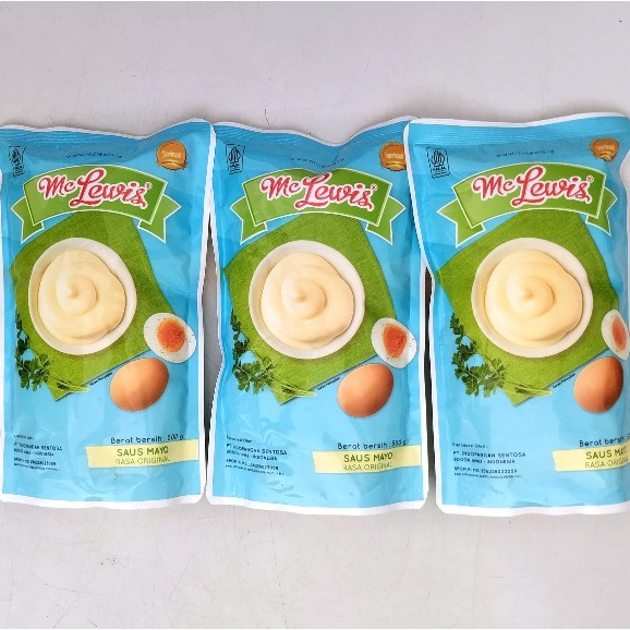 

MC LEWIS Saus Mayo Original dan Sweet Kemasan 500gr Mayonaise