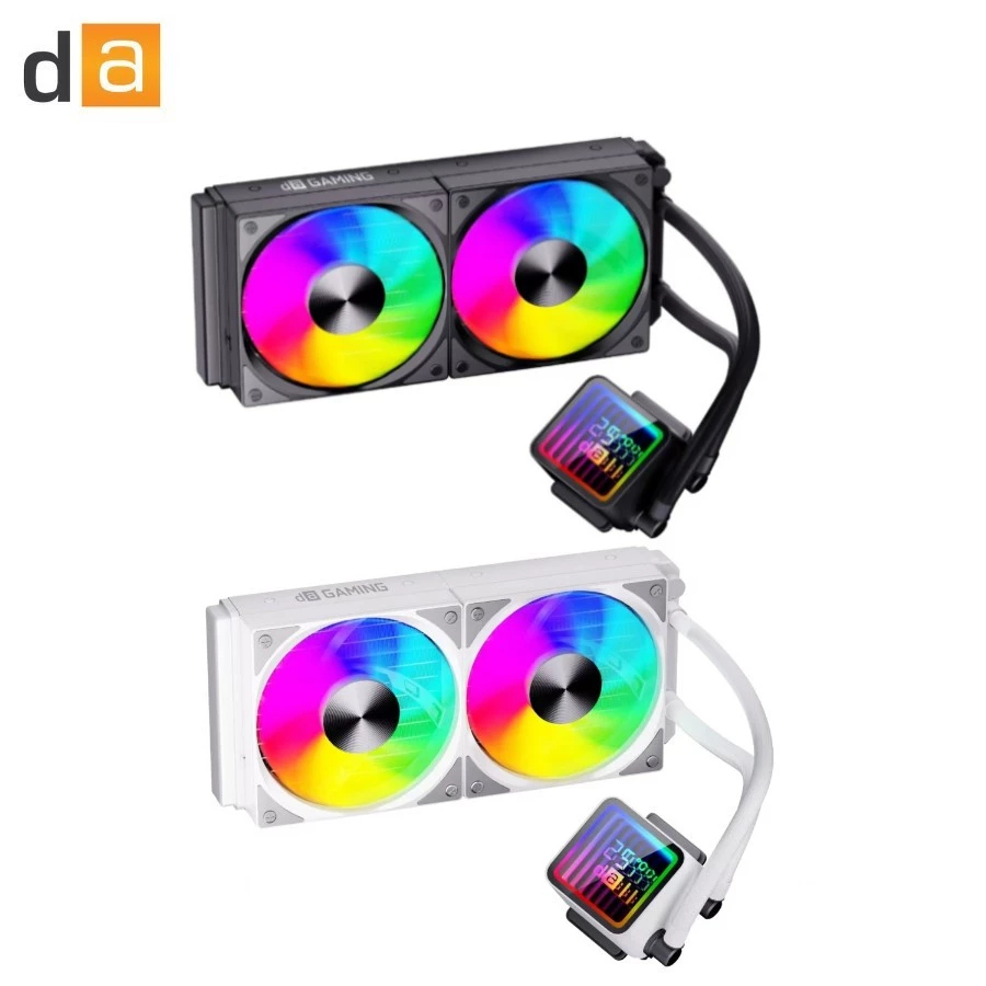 Digital Alliance fan prosesor KAZE KS240 ARGB Liquid CPU Cooler