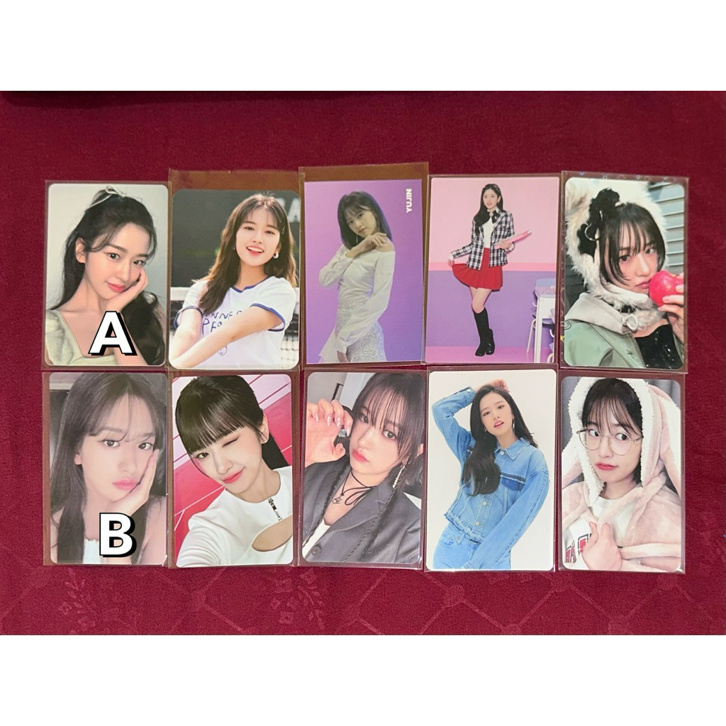 Official Photocard IVE Yujin