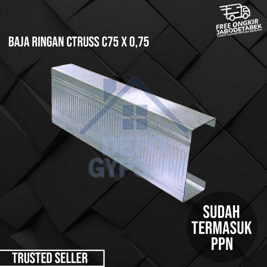 Baja Ringan Ctruss C75 x 0,75 | Baja Ringan Ctruss C75 x 0.75
