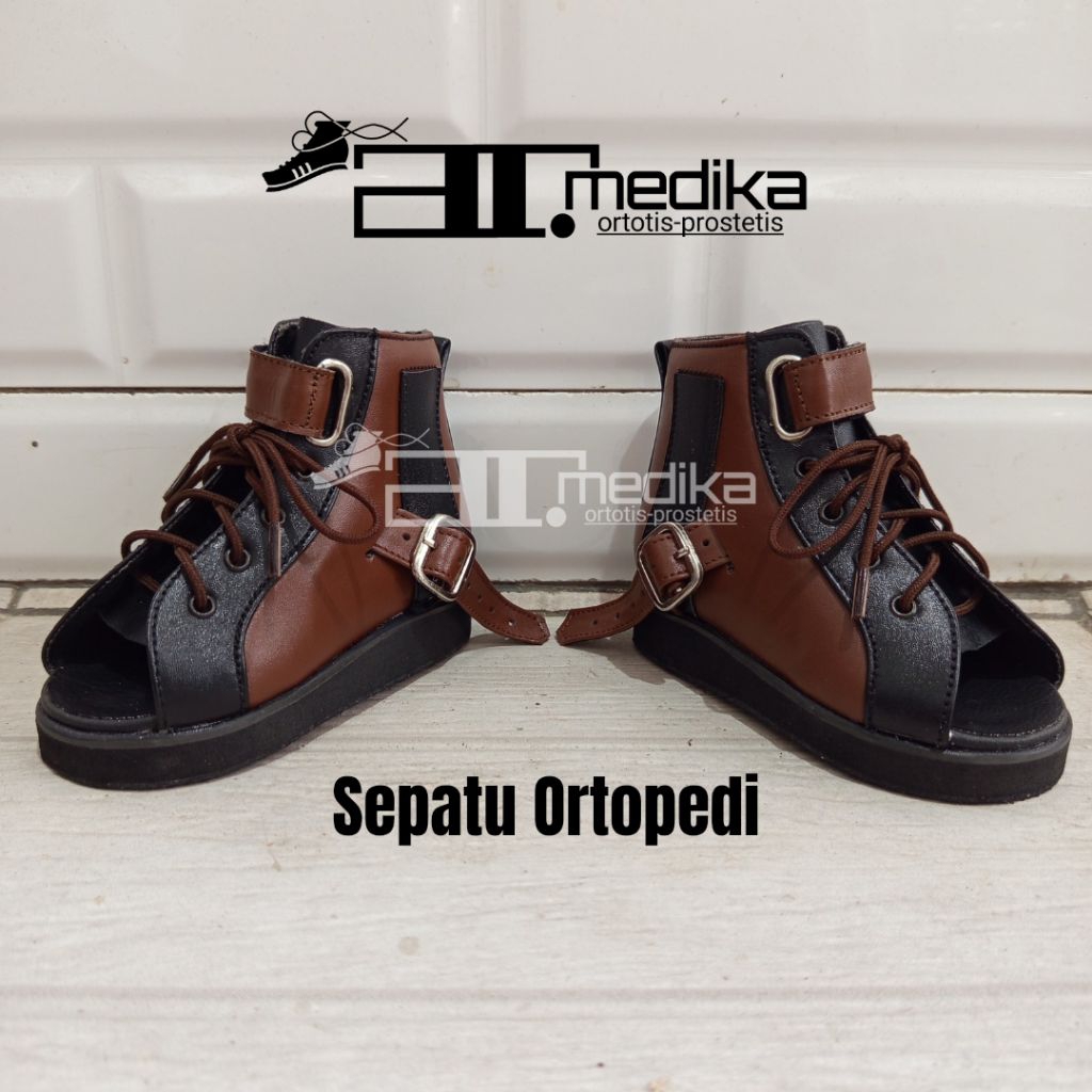 Sepatu Koreksi Ortopedi Kaki Datar / Flat Foot, Sepatu Kesehatan