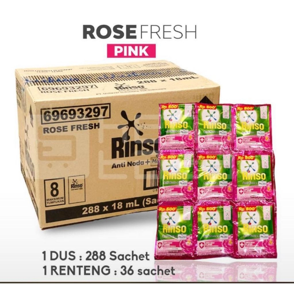 RINSO MOLTO CAIR / RINSO CAIR 500an RENCENGAN 18 ml