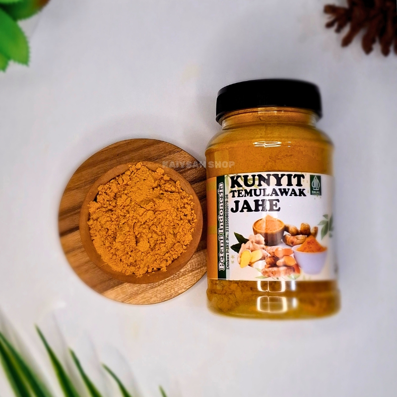 

Kunyit Temulawak Jahe Instan Bubuk | Rempah Minuman Herbal Serbaguna Dalam Kemasan Praktis