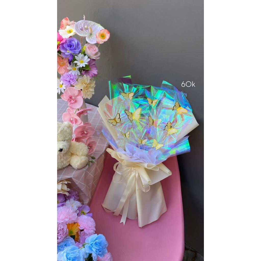 

bouqet butterfly mix lampu tumblr