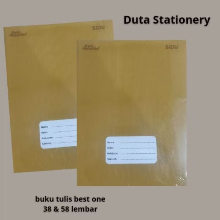 

10 BUKU SIDU POLOS ISI 40 LEMBAR