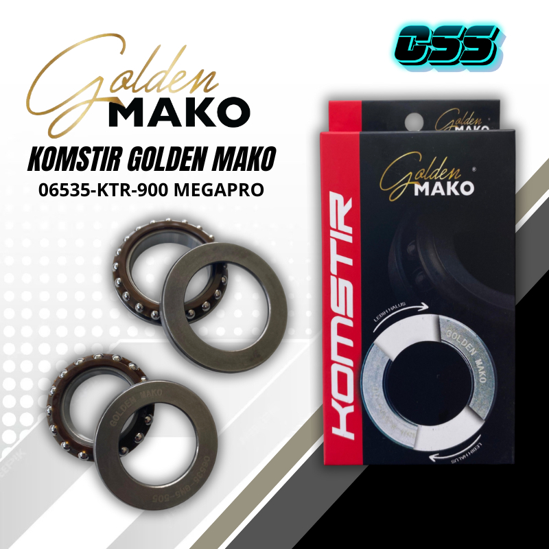 Bearing Komstir Set GOLDEN MAKO CBR150R Old New CB150R Verza Sonic Megapro