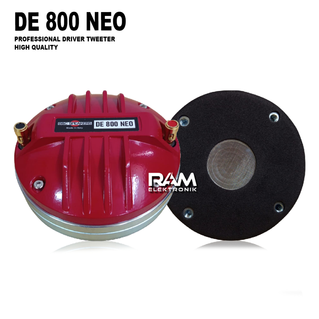 Driver Twiter Tweter Tweeter DE800 NEO | DE800NEO | DE 800 NEO Grade A Merah