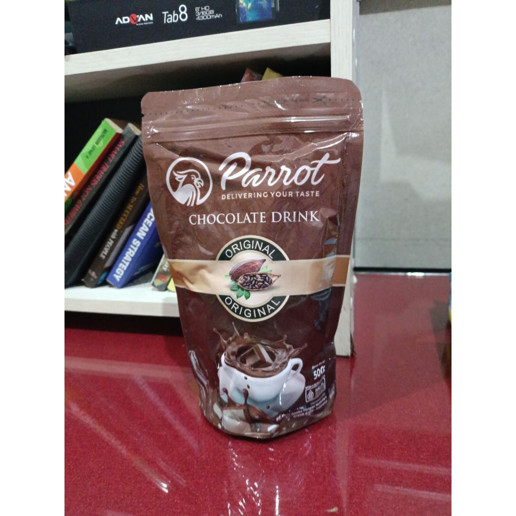 

Parrot Chocolate Drink Original Cokelat Bubuk Minuman 500 Gram