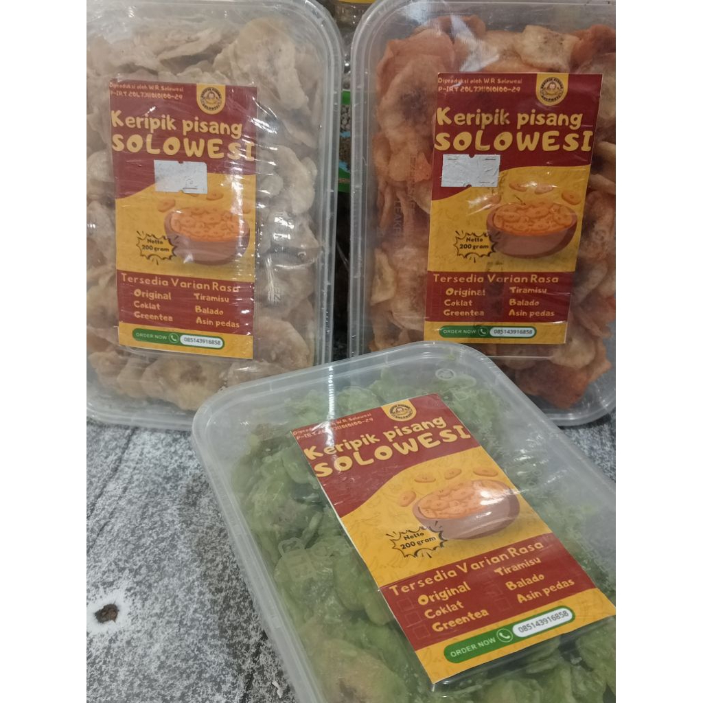 

Keripik Pisang Solowesi