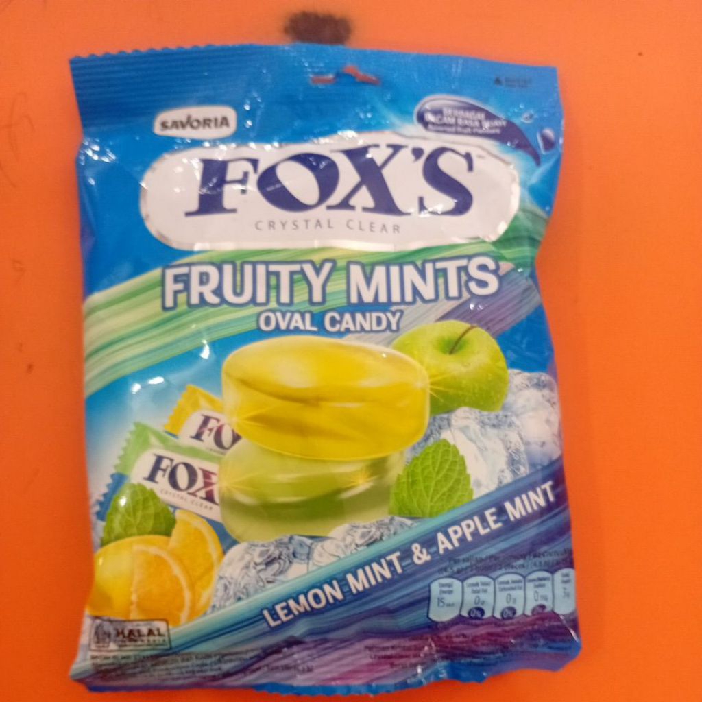 

Fox's Fruity Mints Oval Candy 125gr