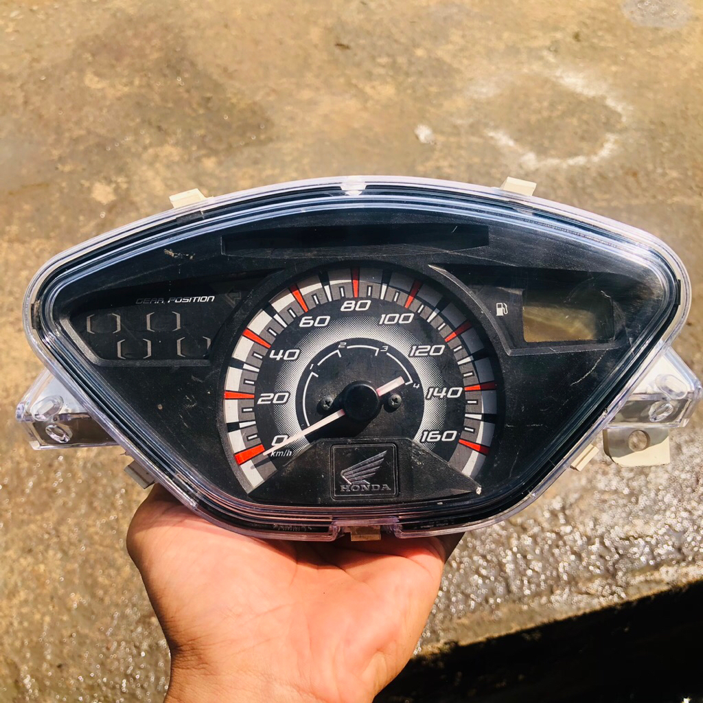 Speedometer honda Supra x 125 Batman lama digital original orijinal second
