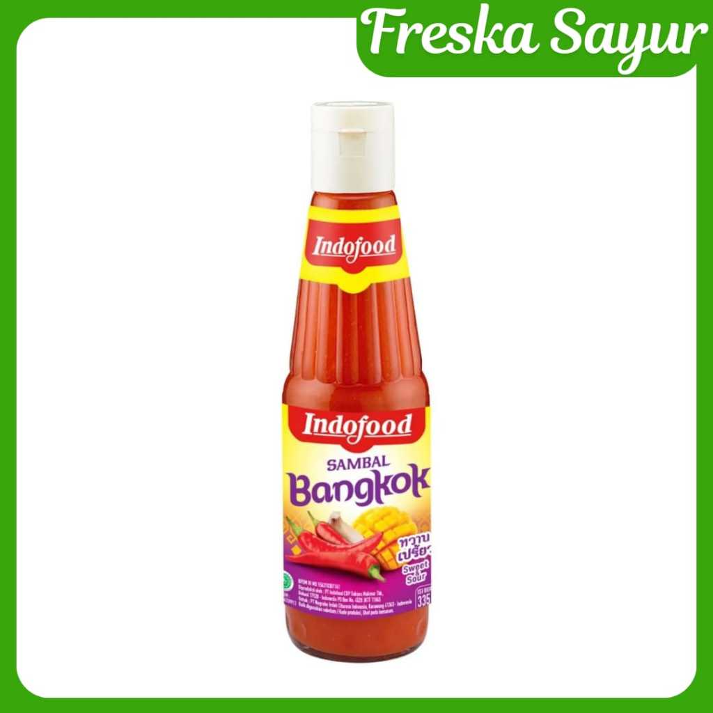 

Sambal Bangkok Indofood 335 ml I Manis Pedas Khas Thailand, Bikin Makan Jadi Nagih