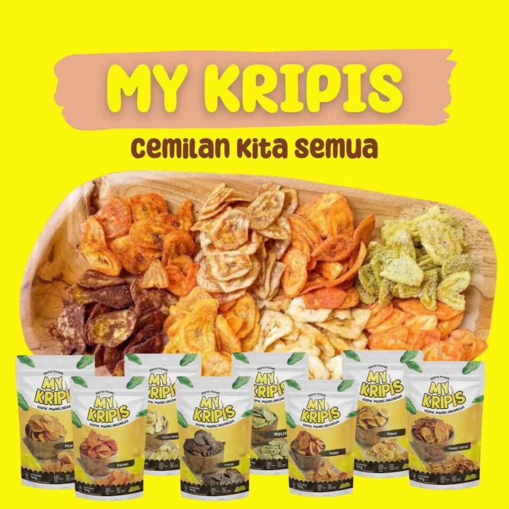

my kripis kripik pisang oleh-oleh khas bogor