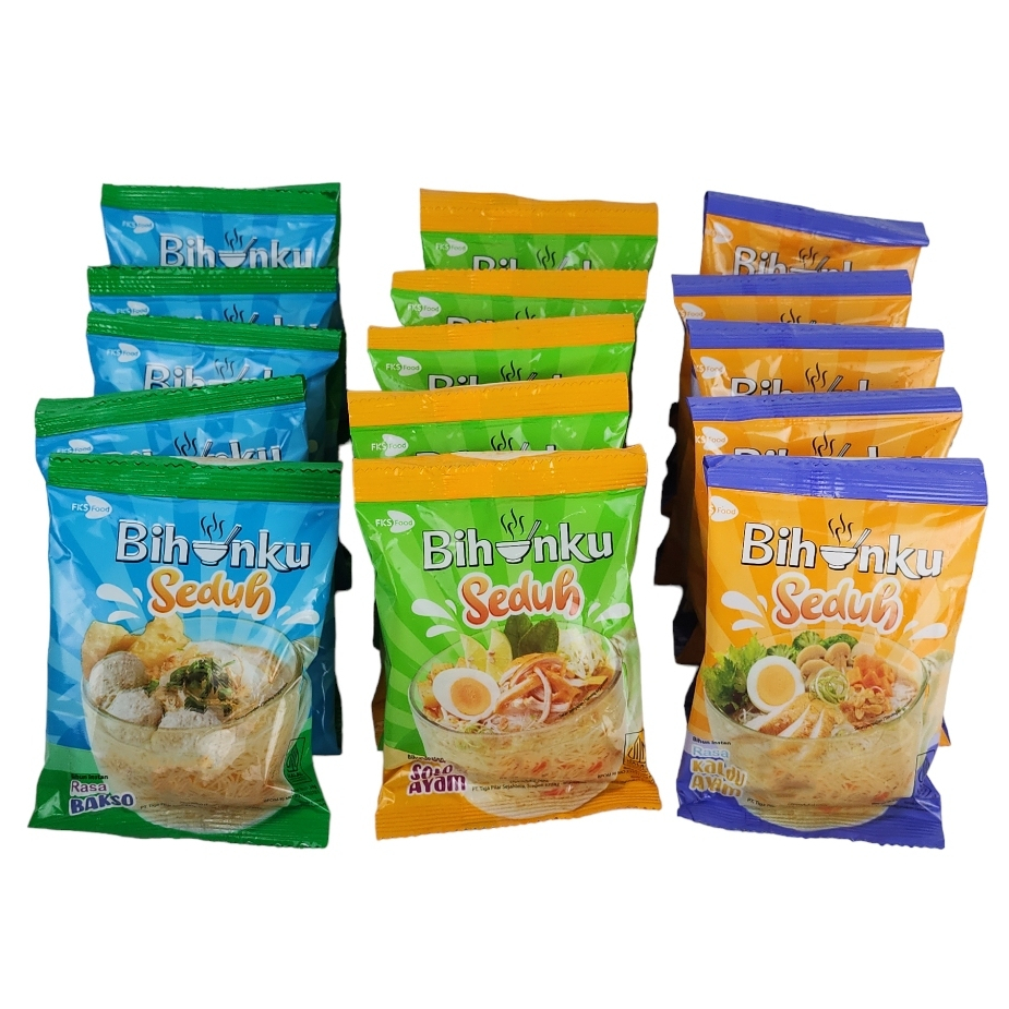 

Bihunku Seduh Renceng [10 sachet x 24gr] - Bihunku Seduh 24gram - Bihunku Instant Gelas Rasa Soto / Kaldu Ayam / Bakso