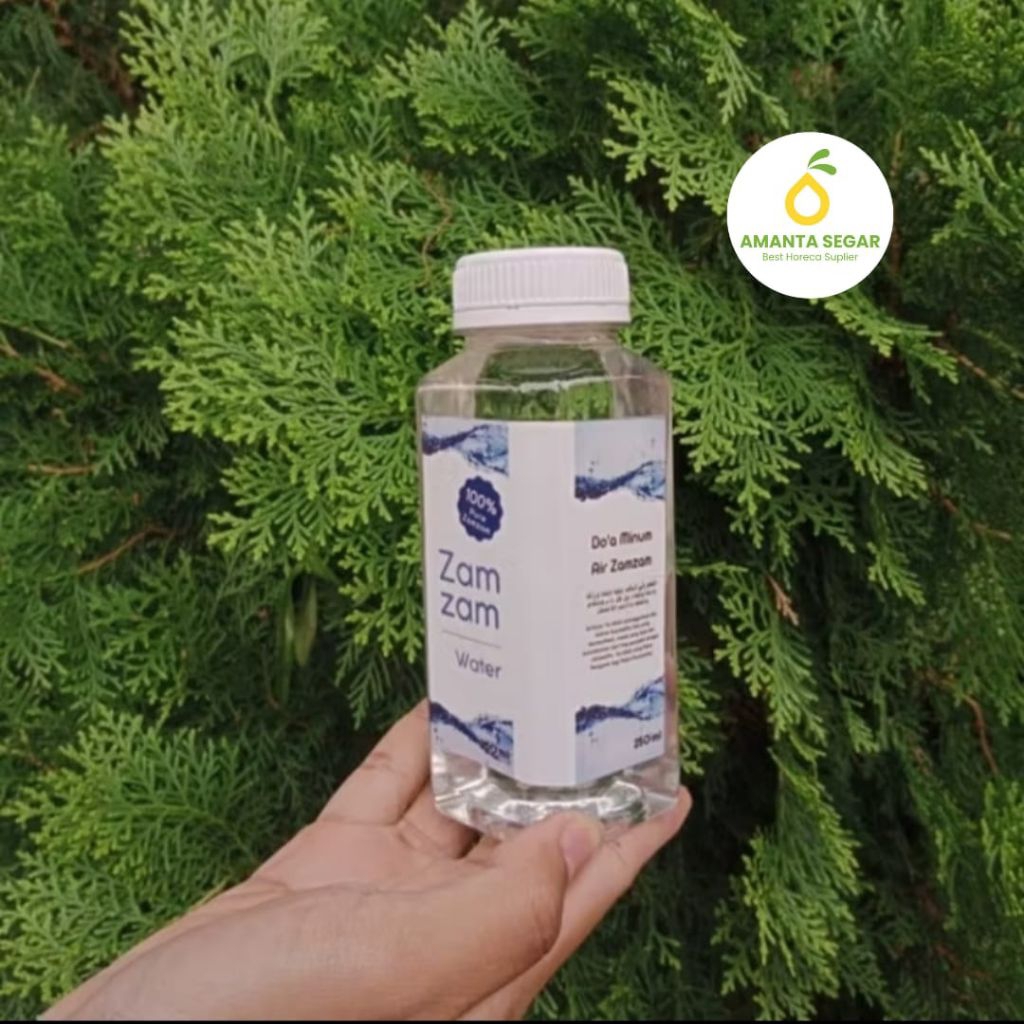 

Air Zamzam Asli Madinah 100% Original 250 ml Oleh Oleh Haji Umroh