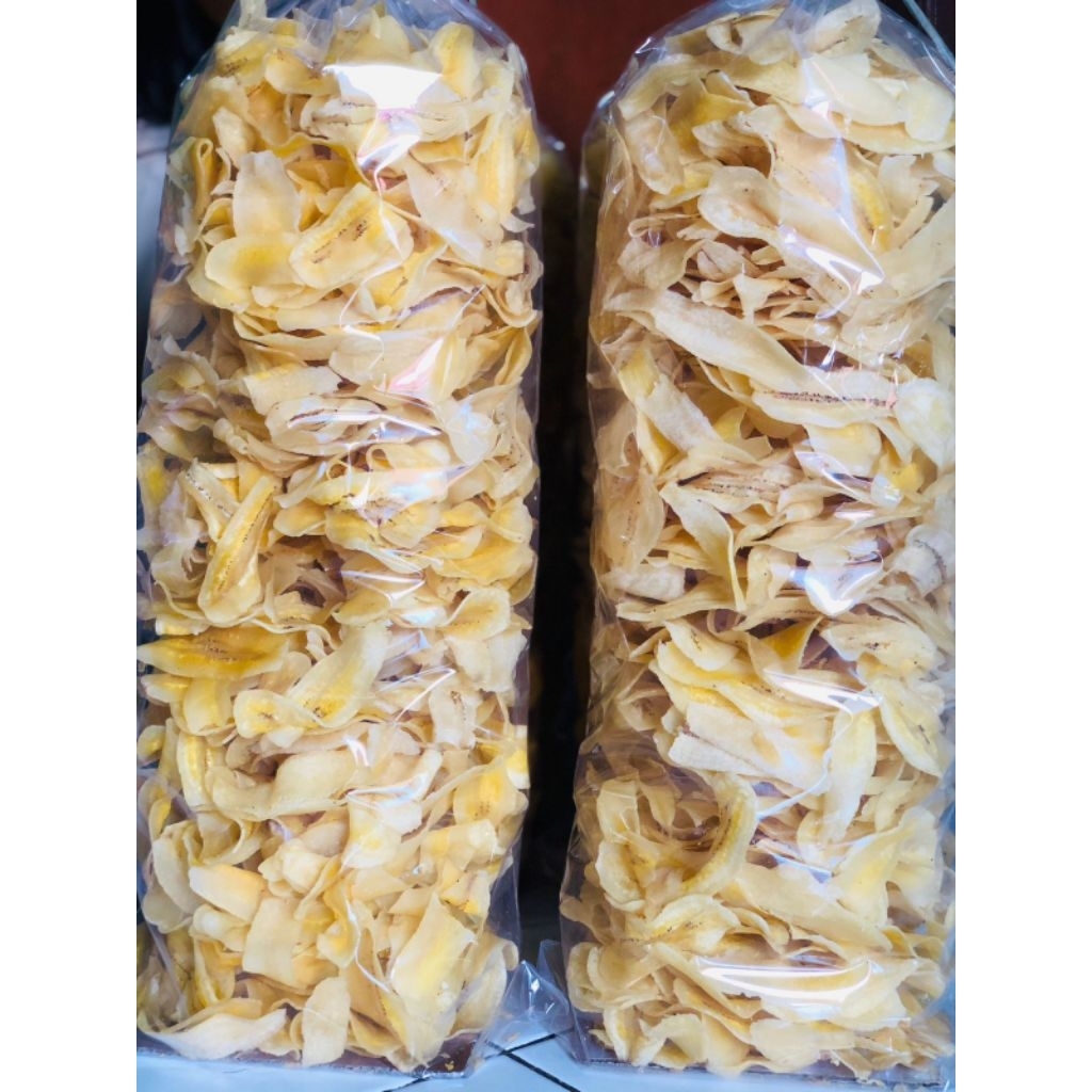 

Keripik Pisang Kepok Asin Gurih Dan Renyah Lembut