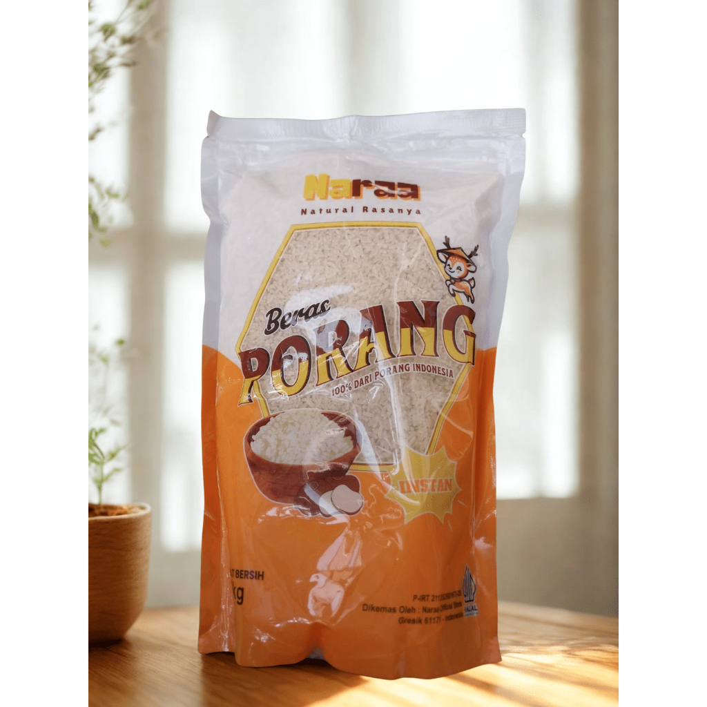 

Naraa Beras Shirataki Porang Konjac Rice 1kg Diet Keto DEBM