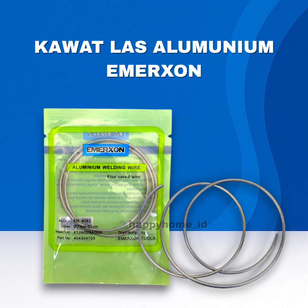 KAWAT LAS ALUMINIUM / ALUPLATINUM – KAWAT LAS KHUSUS LOGAM ALUMINIUM EMERXON