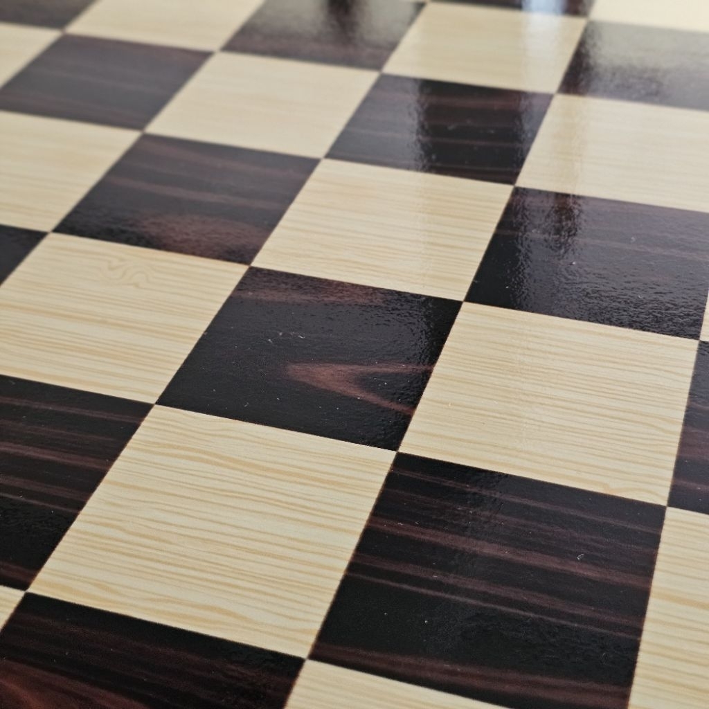 papan catur [ANTI GORES] Non Lipat 50x50 standart PERCASI