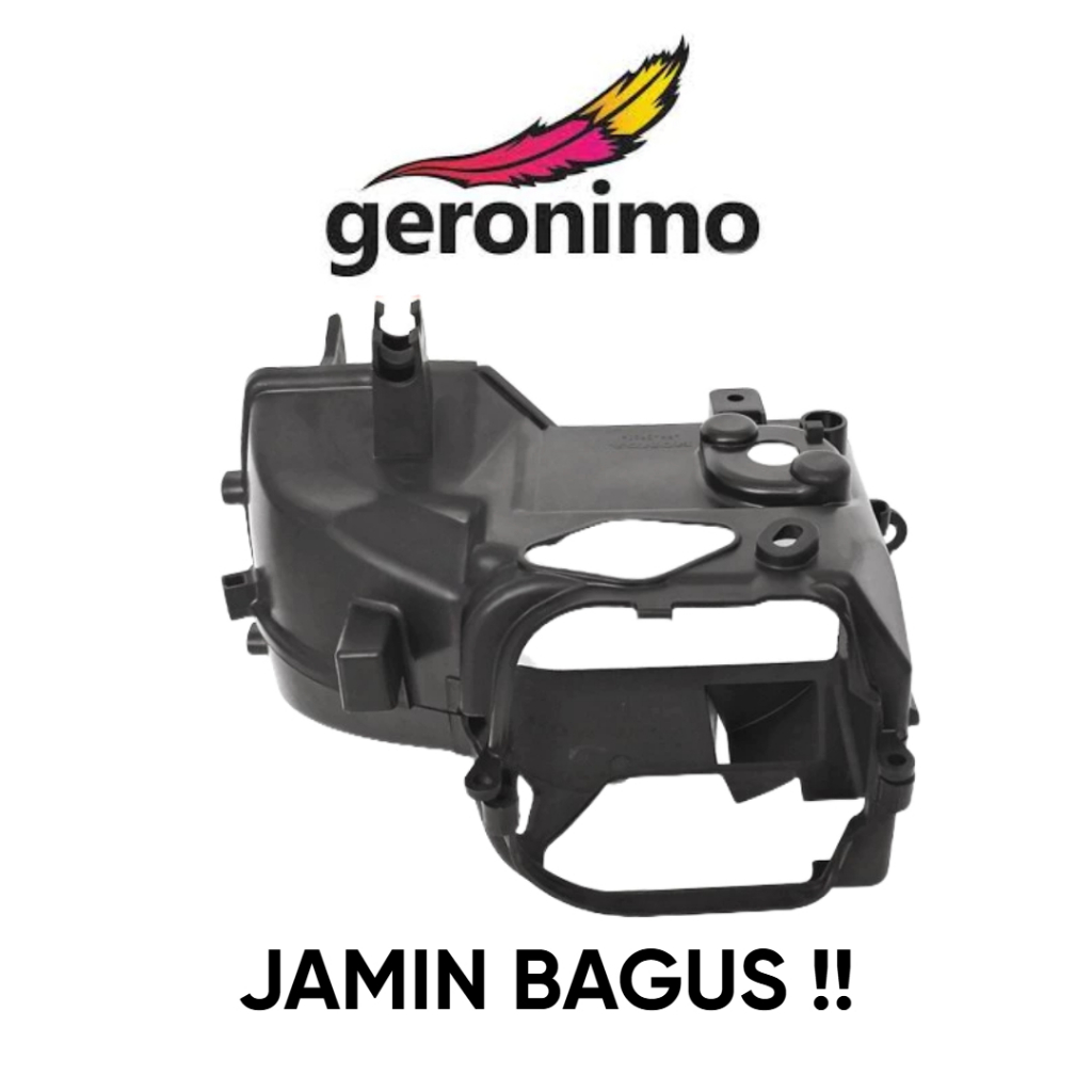 COVER / TUTUP MESIN ATAS BAWAH BEAT FI ESP / STREET 2017 2018 - SCOOPY RING 12 2019 2020