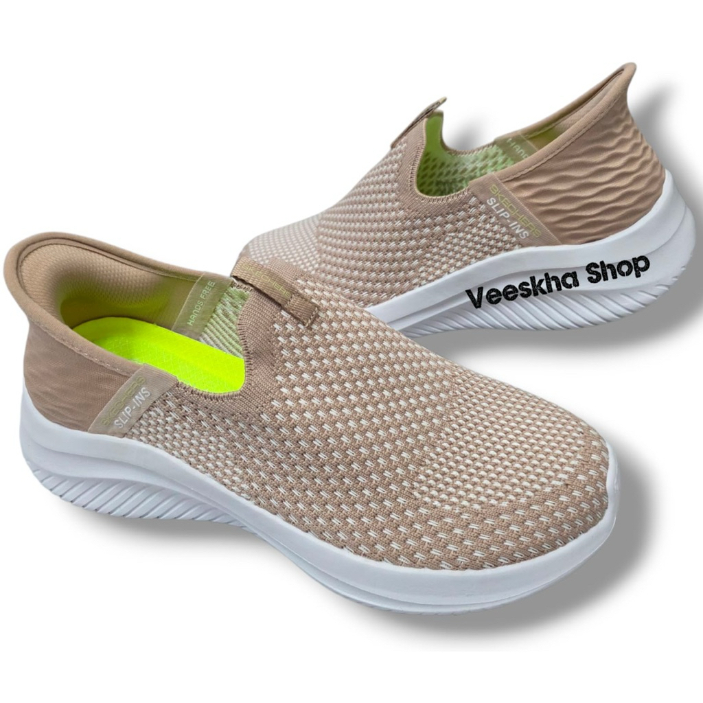 SEPATU SLIP INS SHINNY WANITA/SLIP INS SHINNY/SEPATU WANITA/SLIP ON (SKECHERS SLIP INS SHINNY)