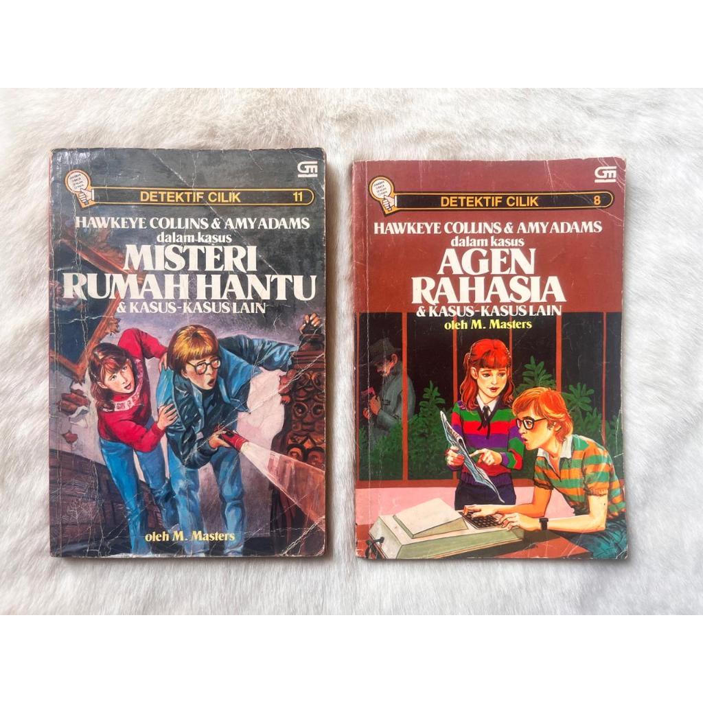 BUKU DETEKTIF CILIK VOL 8 & 11 : HAWKEYE COLLINS & AMYADMS
