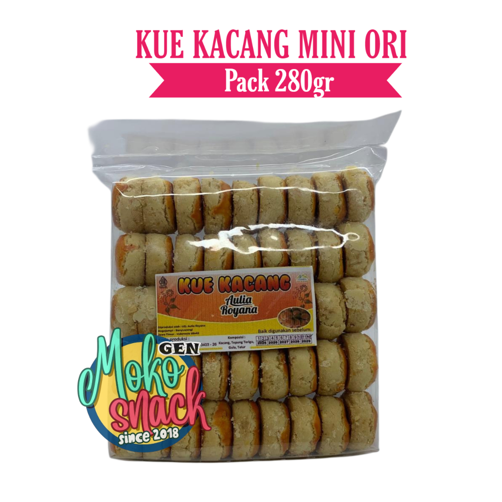

SNACK KEMASAN KUE KACANG MINI RASA ORIGINAL PACK 280gr