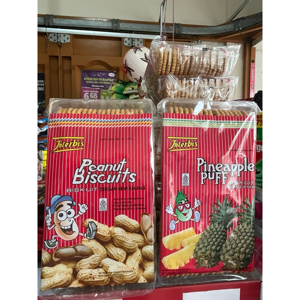 

INTERBIS BISKUIT PEANUT DAN NANAS