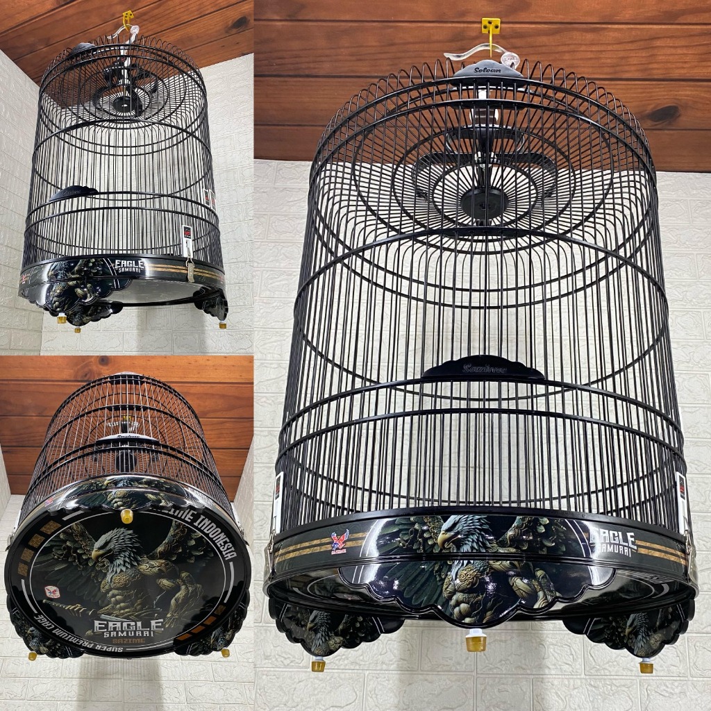 Sangkar Murai No 2 Sazime PVC Decal Eagle Samurai