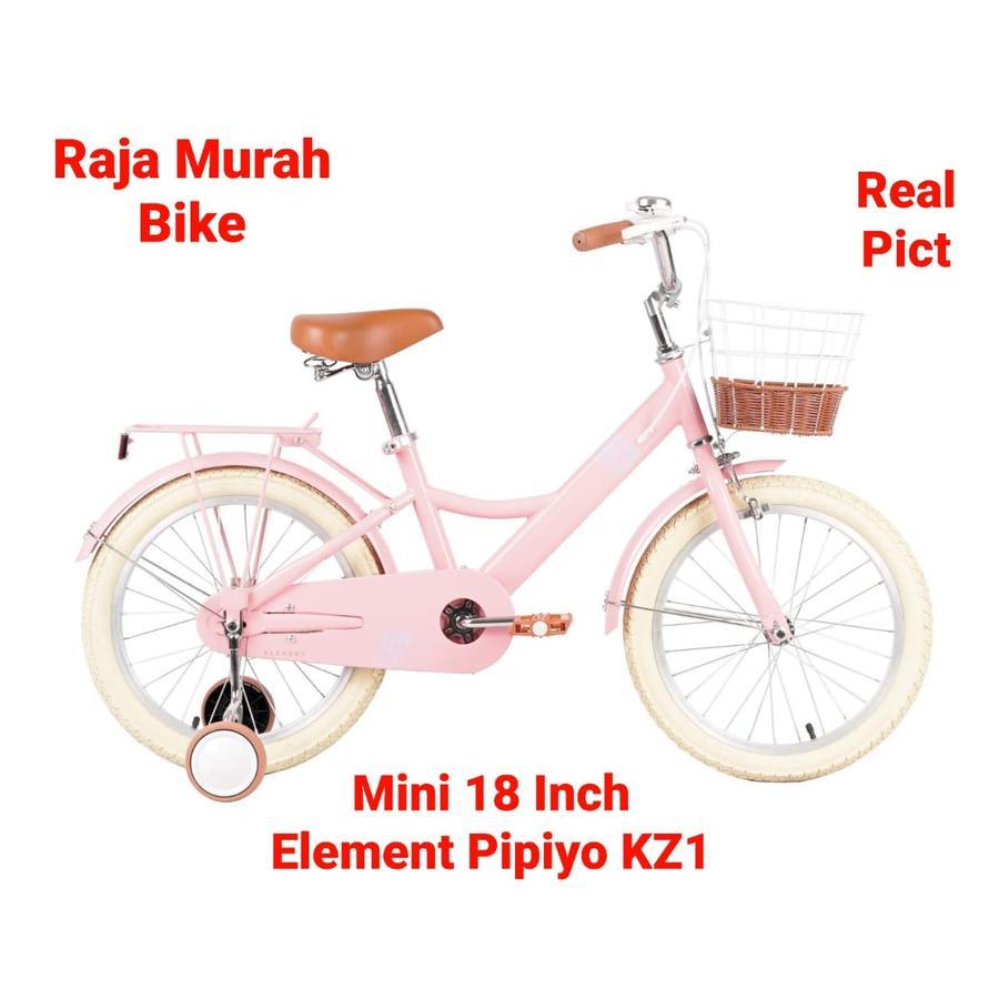 Sepeda Anak Element Pipiyo KZ1 18 Inch Sepeda Anak Perempuan Mini 18 Inch Element Pipiyo KZ1