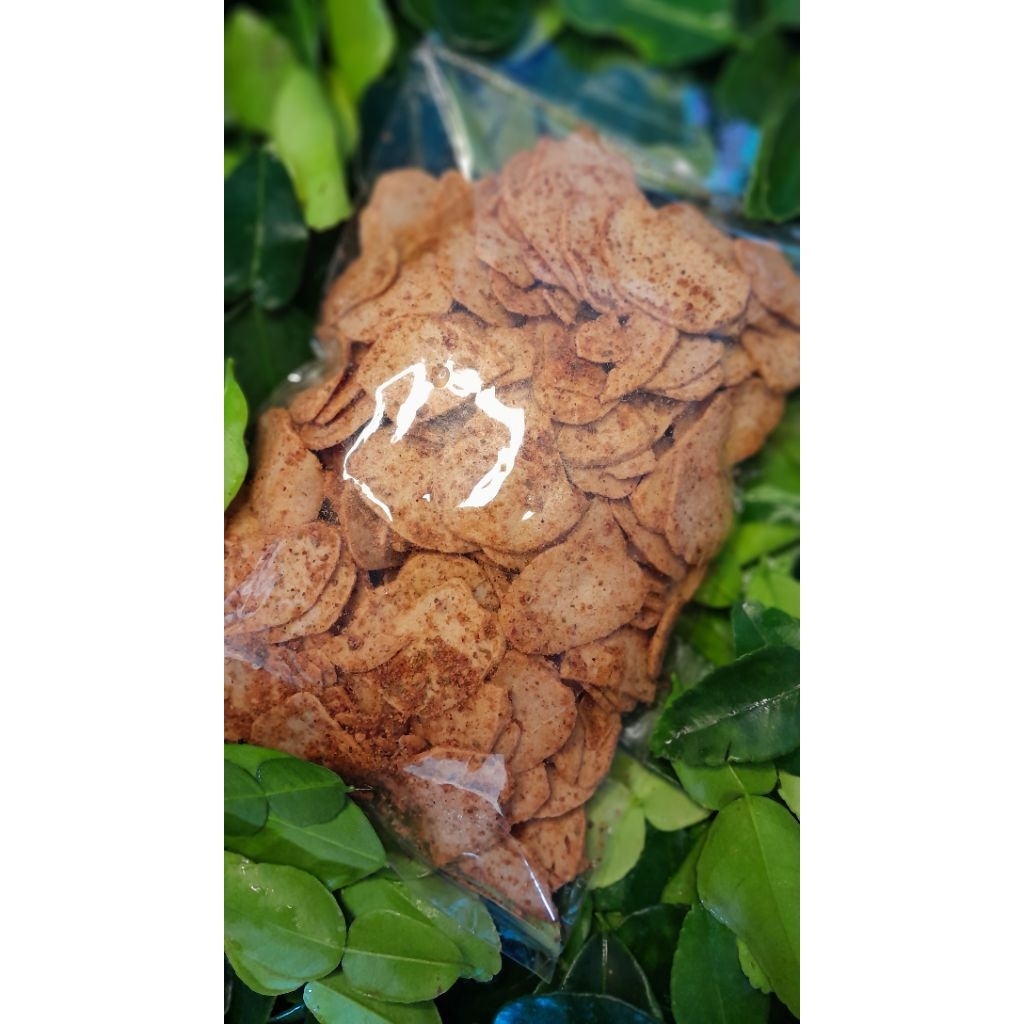 

Kripik Basreng Pedas Bumbu Kering Premium 250gr