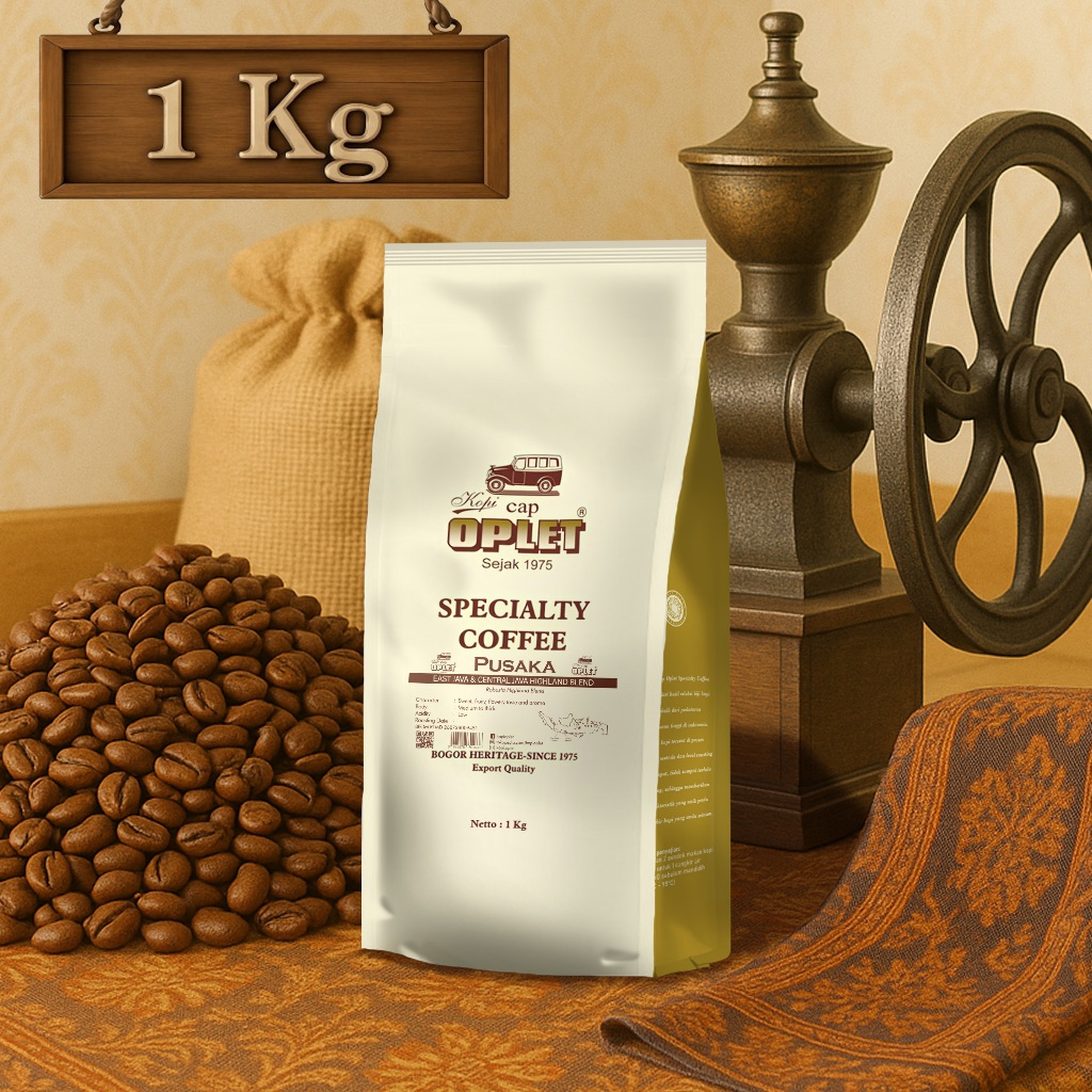 

KOPI OPLET SPECIALTY COFFEE - PUSAKA BLEND - 1kg