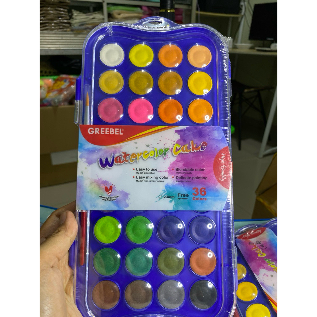 

Cat air/ water color isi 36 warna