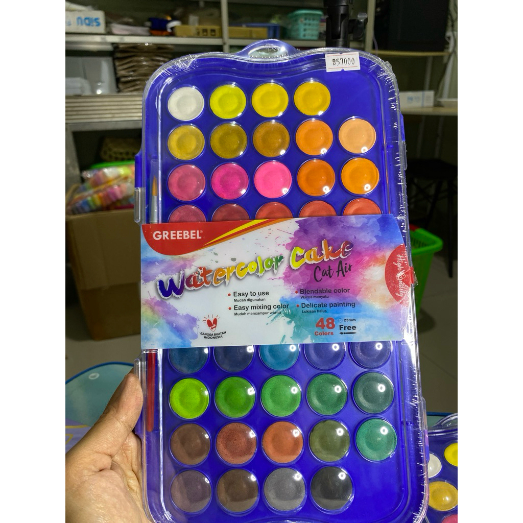 

Cat air/ Water color 36 warna greebel