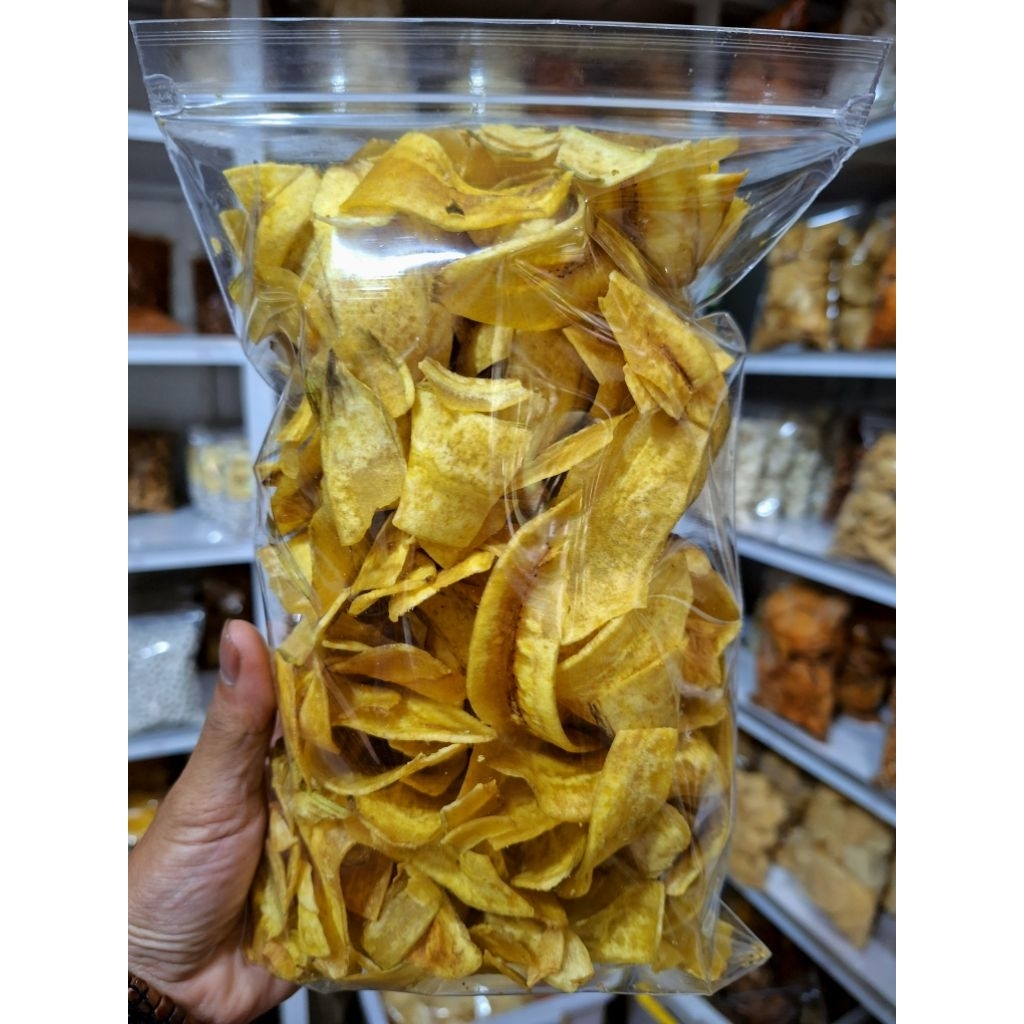 

Keripik Pisang Asin Gurih