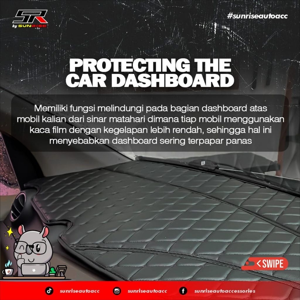 KARPET DASBORD 7D MOBIL SIGRA / CALYA