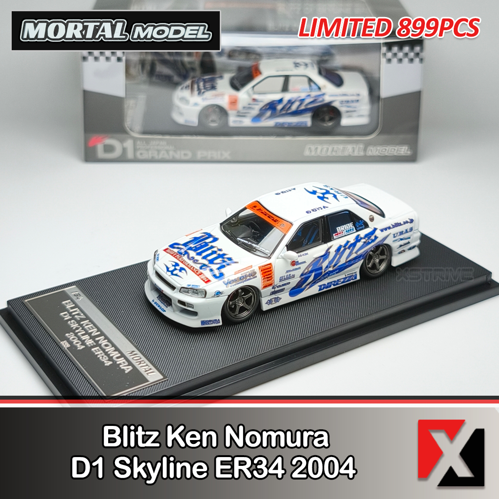 MORTAL 1:64 Blitz Ken Nomura D1 Skyline ER34 2004