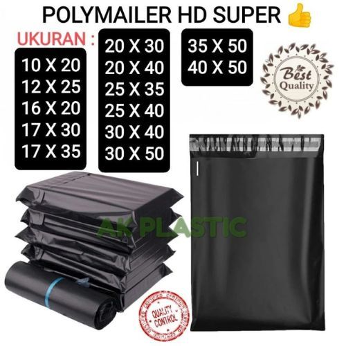 

Plastik Packing Plastik Polymailer Bungkus Kuat dan Lentur (Satuan) / Plastik Polymailer