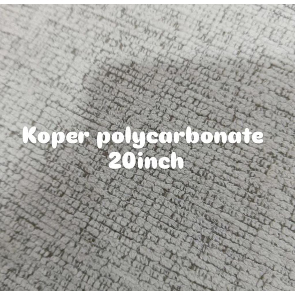 koper royal 228771 polycarbonate 20inch size bagasi